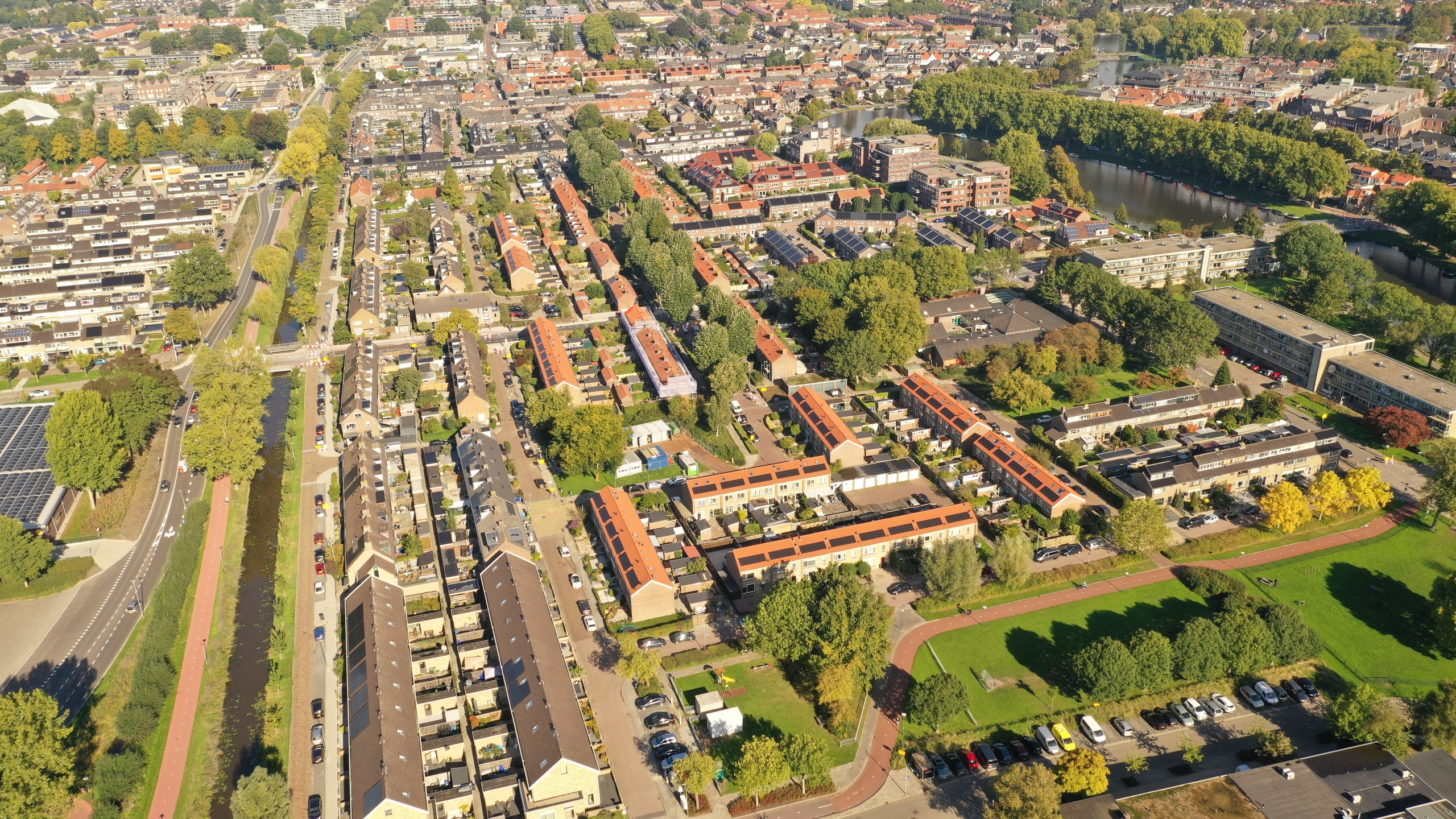 Luchtfoto Bloemenkwartier